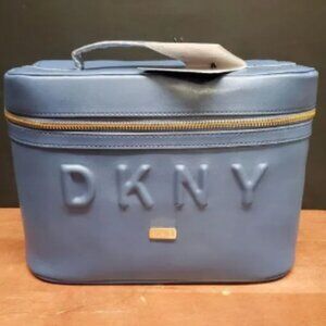 DKNY Travel Train Case Make Up Cosmetic Case Bag NEW